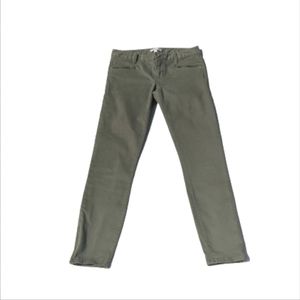 Banana Republic Olive Green Skinny Jeans - Sz 26